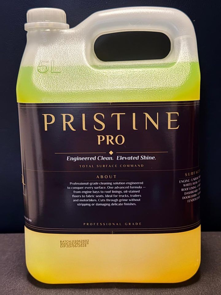 Pristine Pro 5L Multi-Surface Cleaner — front label